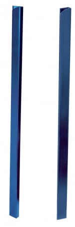 Sina legare documente GBC, plastic, A4, 5 mm, 20 coli, 25 buc/set, albastru [1]