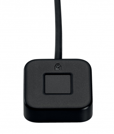 Sistem autentificare Kensington, pe baza de amprenta, cu fir, 1.2 m, conexiune USB-A, negru [3]