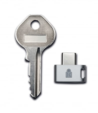 Sistem autentificare Kensington, pe baza de amprenta, wireless, conexiune USB-C, negru [8]