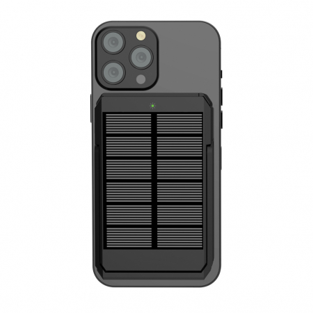 Powerbank solar 5.000 mAh, incarcare magnetica wireless 10W, Skywave [5]