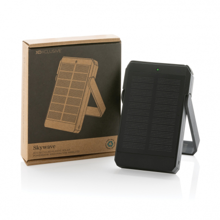 Powerbank solar 5.000 mAh, incarcare magnetica wireless 10W, Skywave [12]