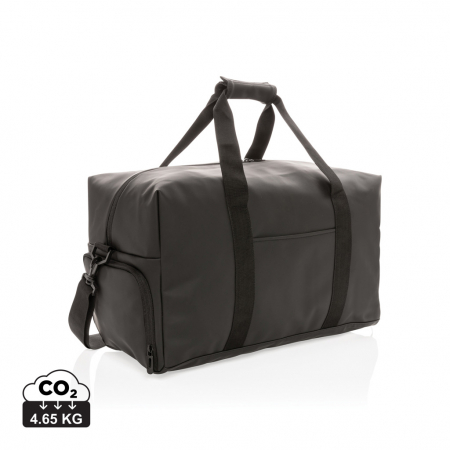 Trollere, genti si accesorii de voiaj - Geanta Smooth PU Duffle 30L, compartiment incaltaminte