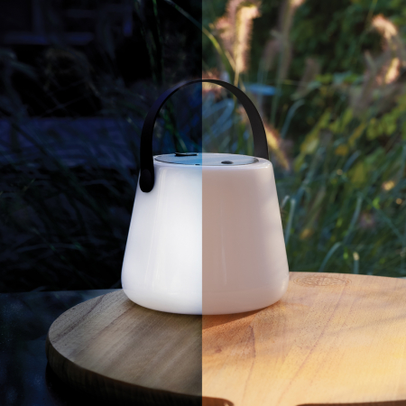 Lampa solara de exterior SolarGlow din ABS reciclat RCS – USB-C, autonomie 20h [7]