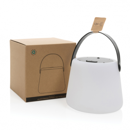 Lampa solara de exterior SolarGlow din ABS reciclat RCS – USB-C, autonomie 20h [11]