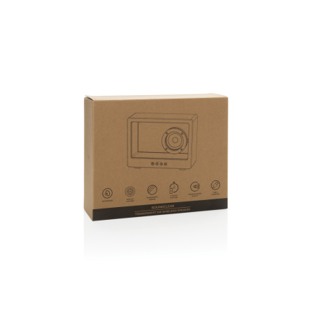 Boxa Soundclear transparenta 5W, RGB, personalizabila cu logo luminos [8]