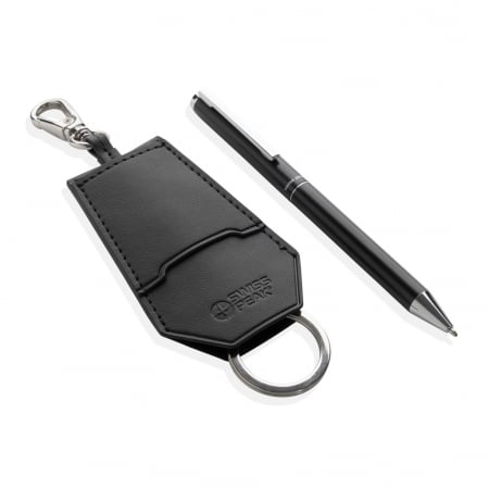 Set cadou Swiss Peak Tula suport chei si pix reciclat [1]