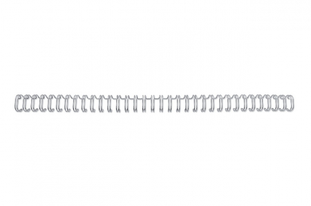 Spira legare documente GBC, metalica, A4, 12.5 mm, 115 coli, 34 inele, 100 buc/set, argintiu [1]
