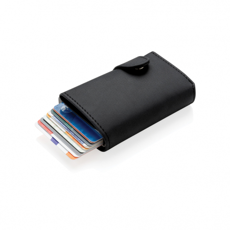 Portcard aluminiu RFID cu portofel PU [1]