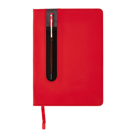 Agenda A5 personalizabila cu coperta PU si pix stylus inclus [3]