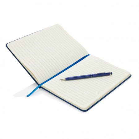 Agenda A5 personalizabila cu coperta PU si pix stylus inclus [2]