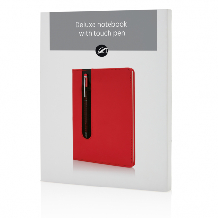 Agenda A5 personalizabila cu coperta PU si pix stylus inclus [7]