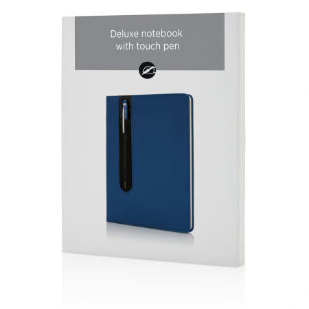 Agenda A5 personalizabila cu coperta PU si pix stylus inclus [7]