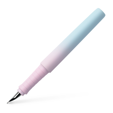 Noutati si inovatii - Stilou FABER-CASTELL Poly Pen Flow M, ergonomic, penita inox