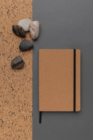 Agenda A5 Stoneleaf cu coperta din pluta FSC® si hartie de piatra – eco-friendly si premium [7]