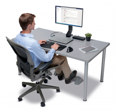 Suport ergonomic picioare Kensington, gri [3]