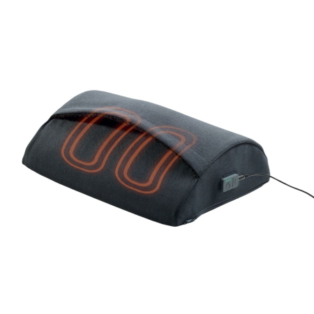 Scaune, birouri si produse ergonomice - Suport ergonomic Leitz Ergo iComfi, pentru picioare, cu incalzire, gri-carbune