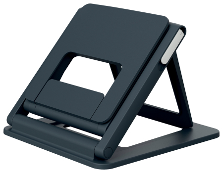 Suport ergonomic Leitz Ergo, pentru laptop, ajustabil, pozitie sezut/ in picioare, gri-carbune [1]