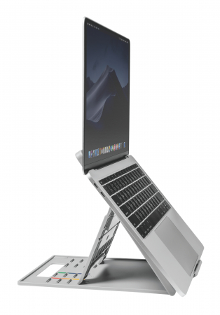 Suport pentru laptop Kensington SmartFit Easy Riser, cu spatiu pentru racire, pentru diagonale de pana la 14", gri [6]