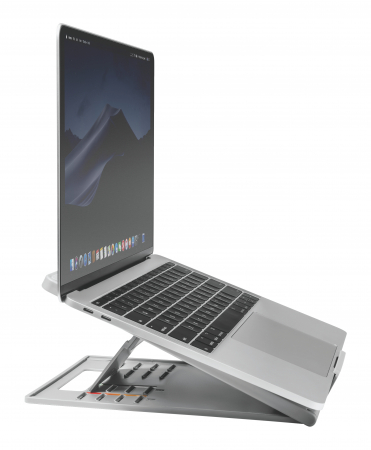 Suport pentru laptop Kensington SmartFit Easy Riser, cu spatiu pentru racire, pentru diagonale de pana la 14", gri [5]