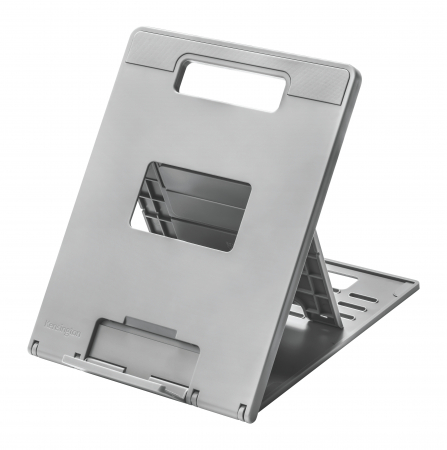 Electronice si accesorii tech - Suport pentru laptop Kensington SmartFit Easy Riser, cu spatiu pentru racire, pentru diagonale de pana la 14", gri