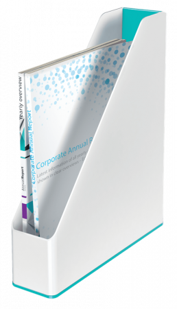 Suport vertical Leitz WOW alb/alb perlat [1]