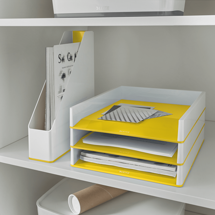 Suport vertical Leitz WOW alb/alb perlat [2]