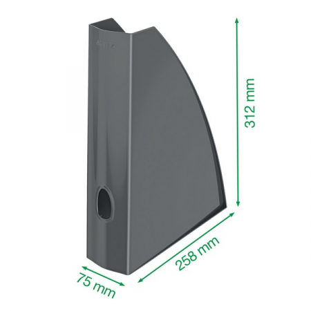 Suport vertical Leitz WOW albastru metalizat [5]