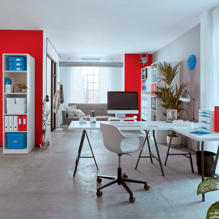 Suport vertical Leitz WOW albastru metalizat [4]