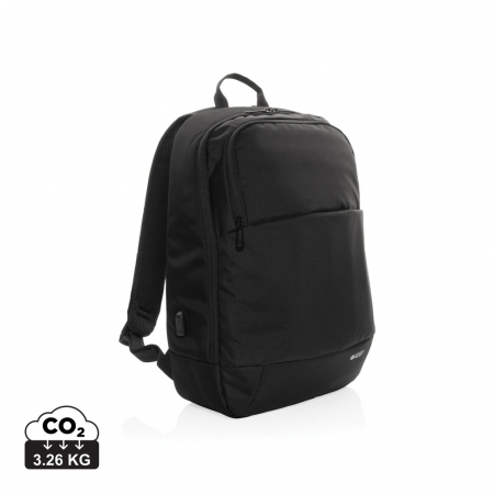 Noutati si inovatii - Rucsac laptop Swiss Peak AWARE™ modern 15.6" cu port USB-C