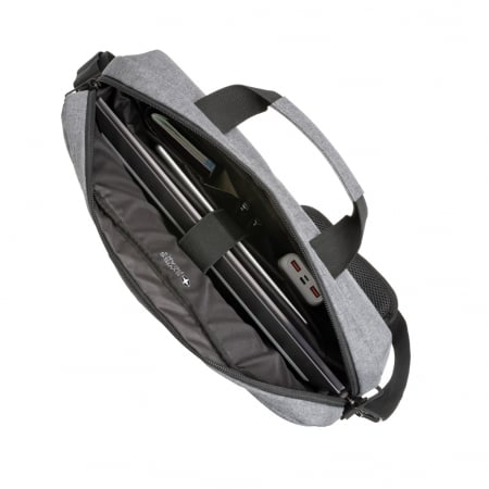 Geantă laptop Swiss Peak AWARE™ RFID 15.6'' cu buzunare securizate [4]
