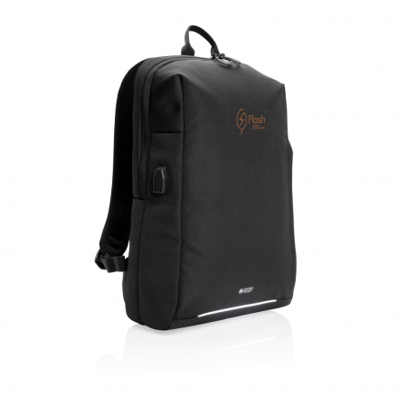 Rucsac laptop Swiss Peak AWARE™ 15.6'' RFID cu USB A [11]