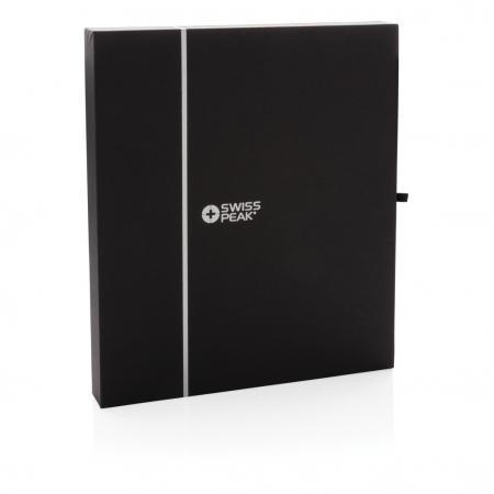 Agenda A5 Swiss Peak Deluxe cu pix – 160 pagini, coperta PU eleganta [10]