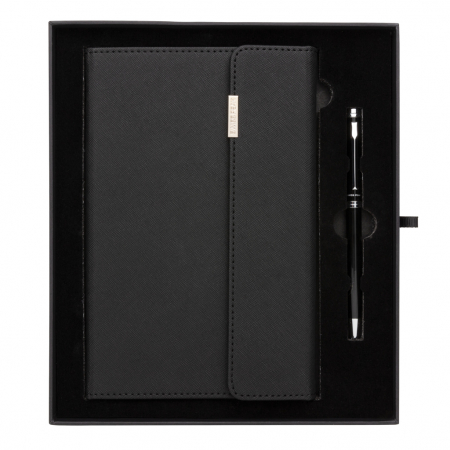 Agenda A5 Swiss Peak Deluxe cu pix – 160 pagini, coperta PU eleganta [11]