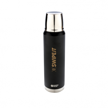 Sticla termos Swiss Peak Elite 1L cupru vacuum premium [14]