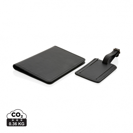 Noutati si inovatii - Set cadou calatorie Swiss Peak PU reciclat GRS