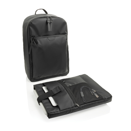 Rucsac Swiss Peak OSLO RCS Everyday pentru laptop, compartiment detasabil 16", prindere troller 3. [6]