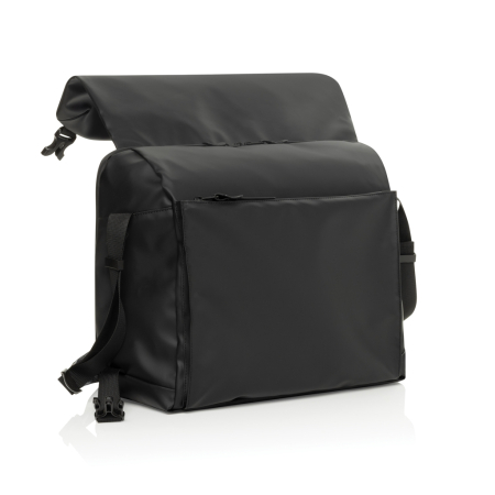 Geanta messenger Swiss Peak OSLO RCS pentru laptop 15,6", RFID si prindere troller 3. [2]