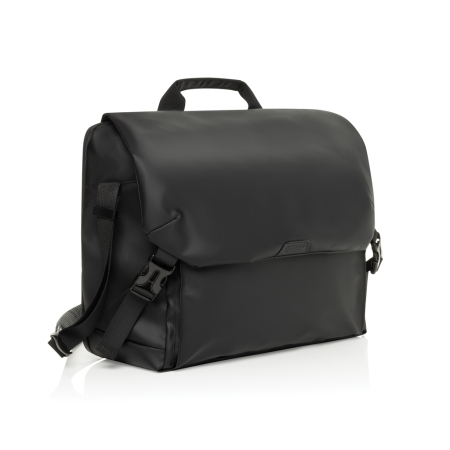 Geanta messenger Swiss Peak OSLO RCS pentru laptop 15,6", RFID si prindere troller 3. [1]
