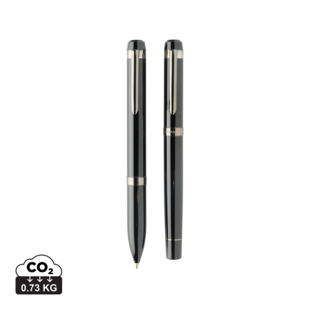 Set premium pix si roller Swiss Peak OSLO RCS, otel inoxidabil reciclat, cutie cadou FSC® 3. [0]