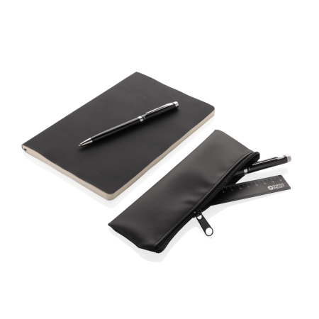 Set papetarie Swiss Peak OSLO RCS, agenda A5, 2 pixuri, rigla si etui, cutie FSC® [1]