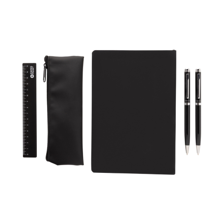 Set papetarie Swiss Peak OSLO RCS, agenda A5, 2 pixuri, rigla si etui, cutie FSC® [2]