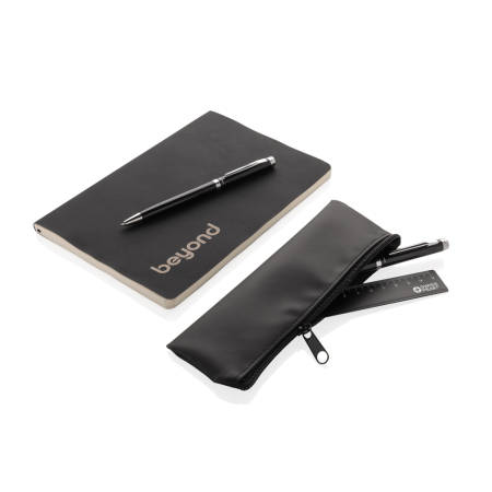 Set papetarie Swiss Peak OSLO RCS, agenda A5, 2 pixuri, rigla si etui, cutie FSC® [4]