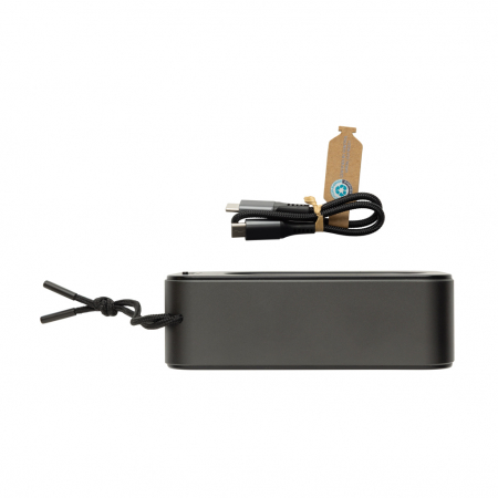 Boxa portabila Swiss Peak RCS din aluminiu reciclat, 10W, BT 5.3, bass puternic [5]