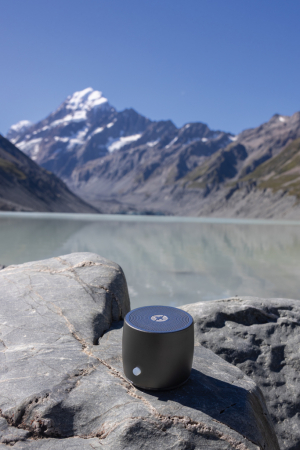 Boxa portabila wireless Swiss Peak RCS din aluminiu reciclat, 3W, BT 5.0, sunet bass [11]