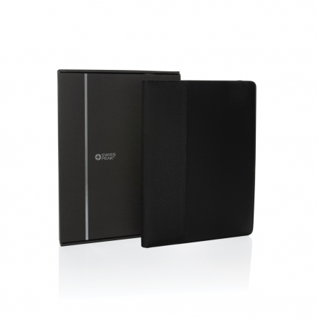 Portofoliu A4 Swiss Peak Script AWARE™ – rPET si PU reciclat, agenda FSC® [12]