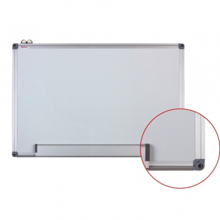 Unitate Protejata - COMERT - Tabla alba magnetica 120x150 Optima rama aluminiu