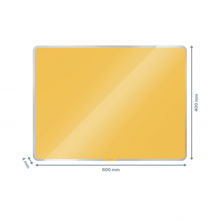 Tabla Leitz Cosy, sticla, magnetica, 60x40 cm, marker inclus [2]