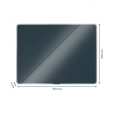 Tabla Leitz Cosy, sticla, magnetica, 80x60 cm, marker inclus [2]