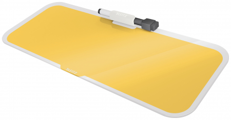 Tabla Leitz Cosy, sticla, pentru birou, marker inclus [0]