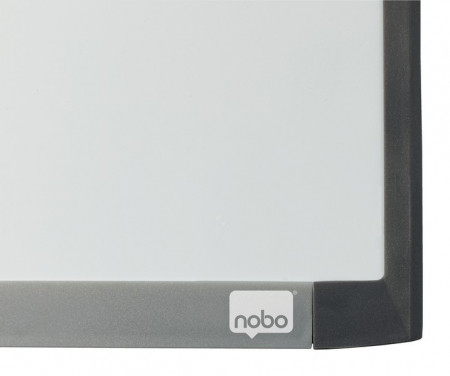 Tabla NOBO, 58x53 cm, magnetica, include marker si magneti, alb, rama alba, gri sau neagra [3]